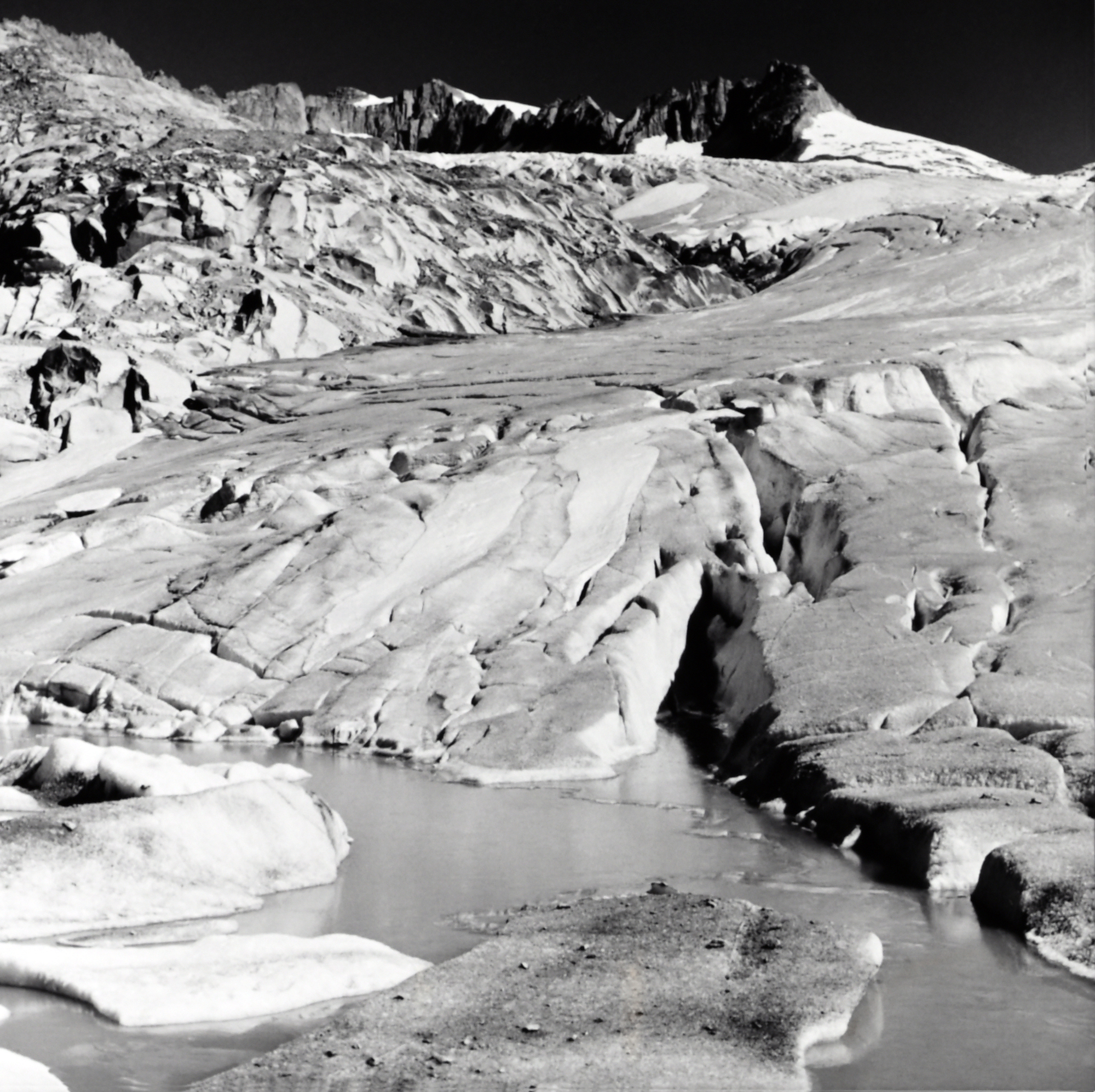Ruedi Senn, Glacier du Rhône 3