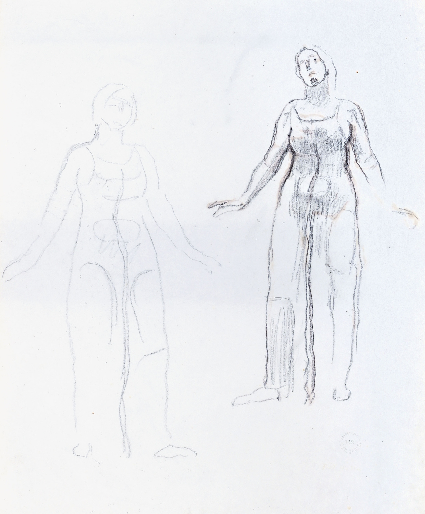 Ferdinand Hodler, Studie (Frauenfigur)