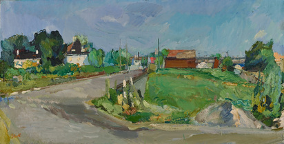 Landschaft bei Riehen