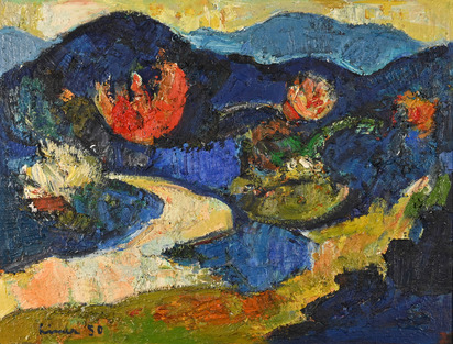 Korsische Flusslandschaft