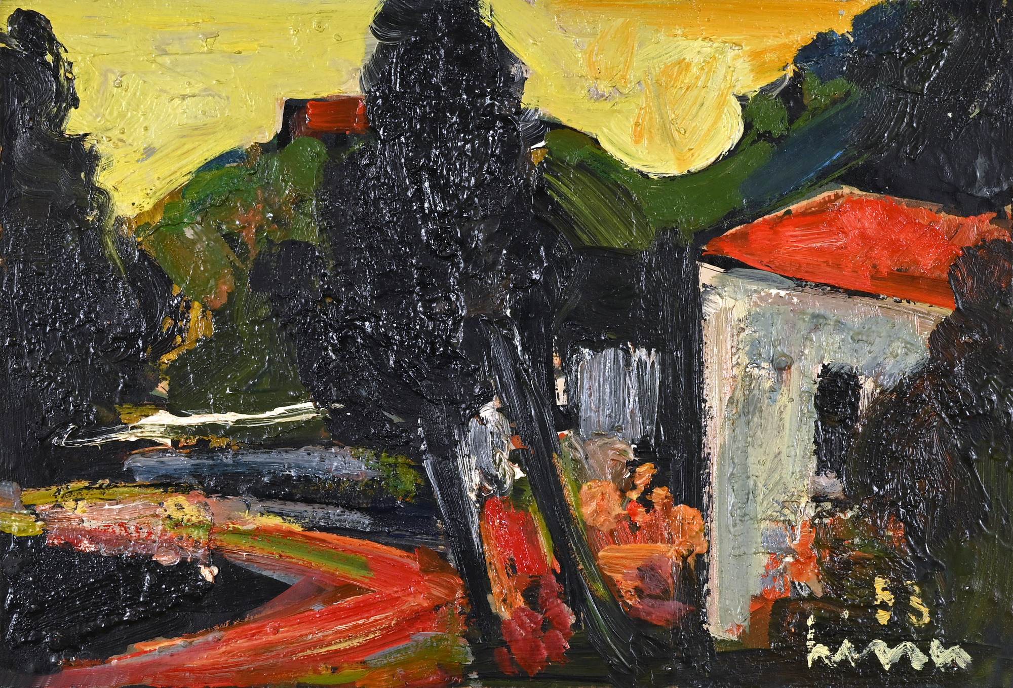 Carl Liner, Haus und Landschaft