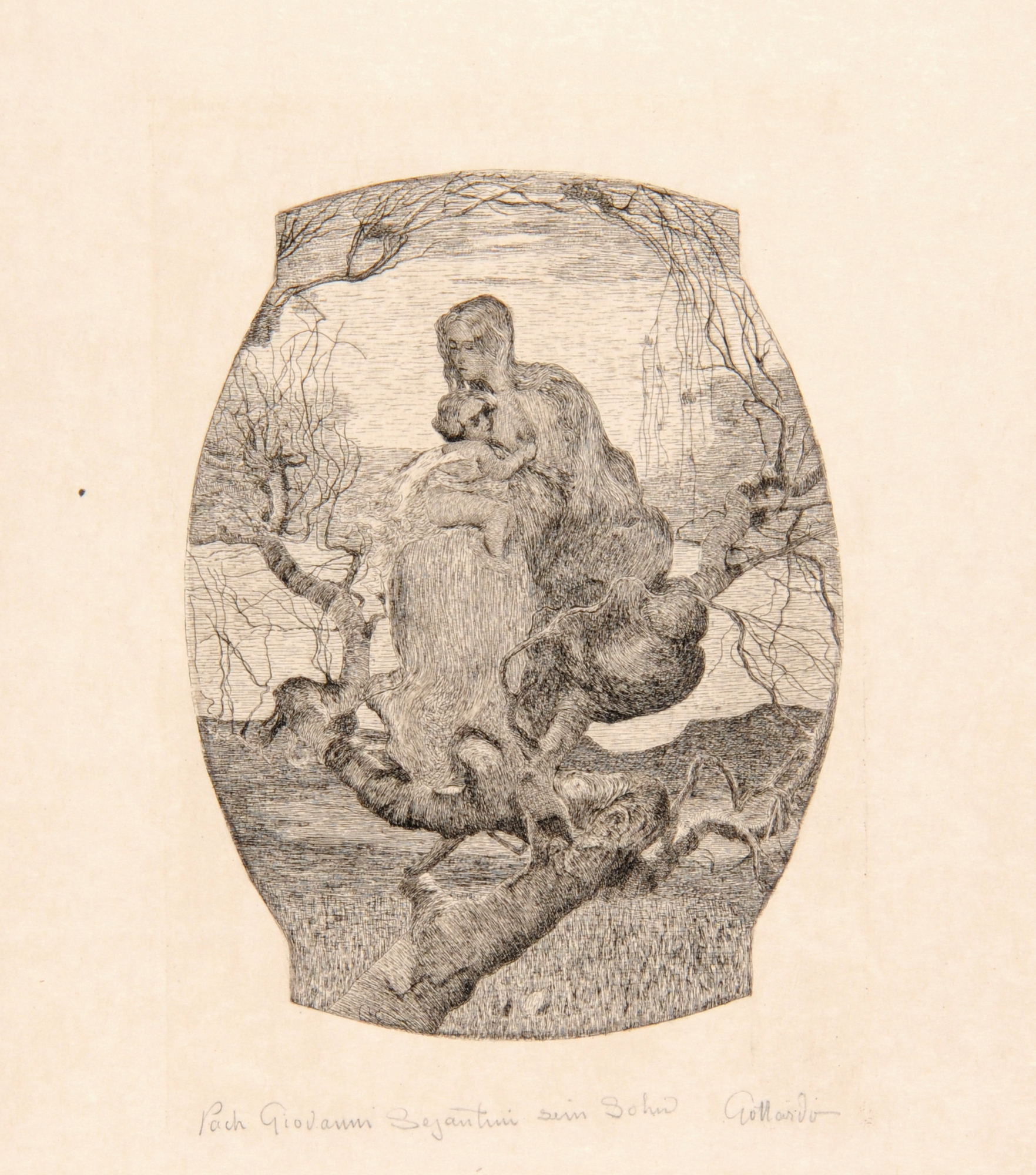 Gottardo Segantini, Engel des Lebens