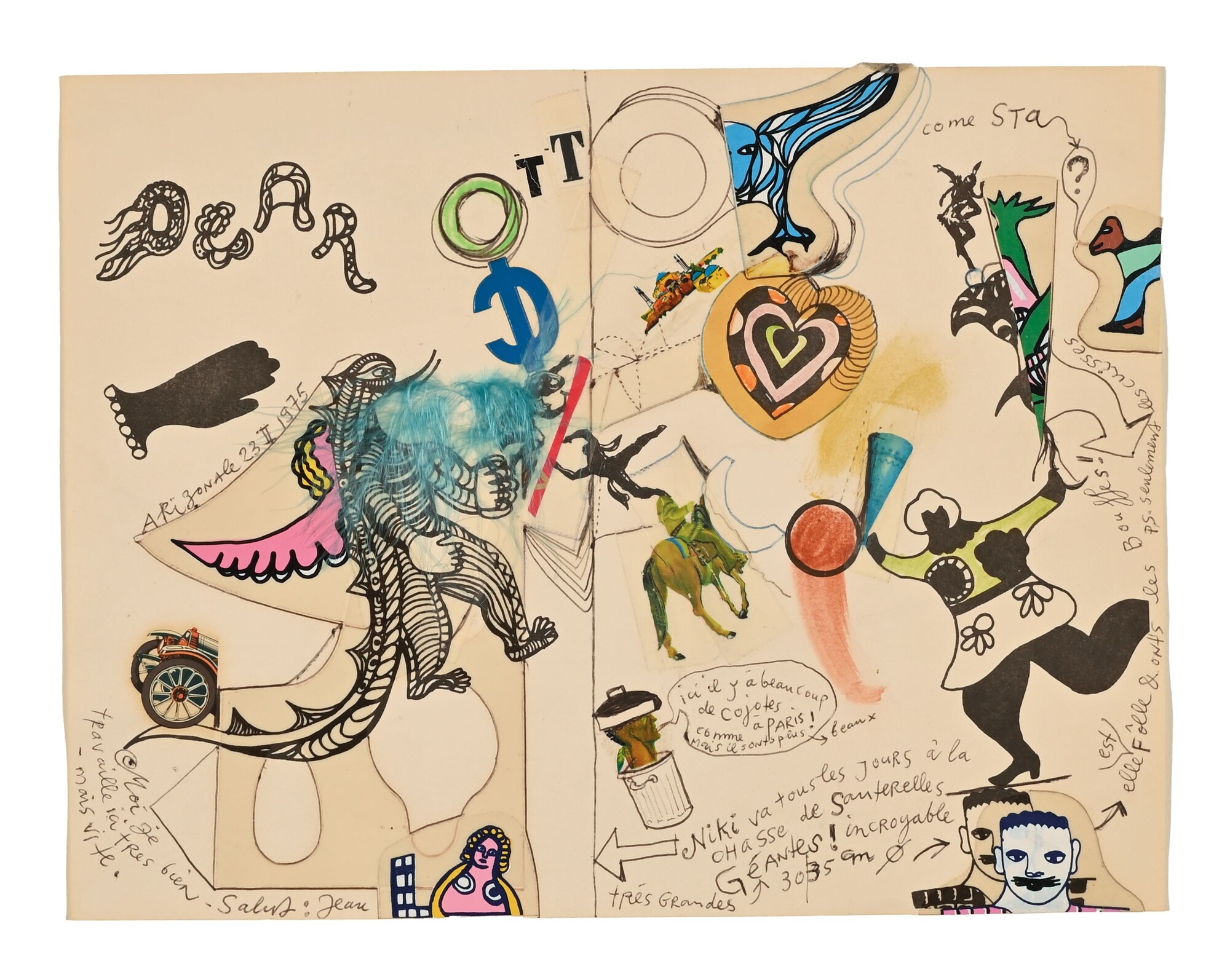 Jean Tinguely und Niki De Saint Phalle, Dear Otto, Brief an Otto Hahn