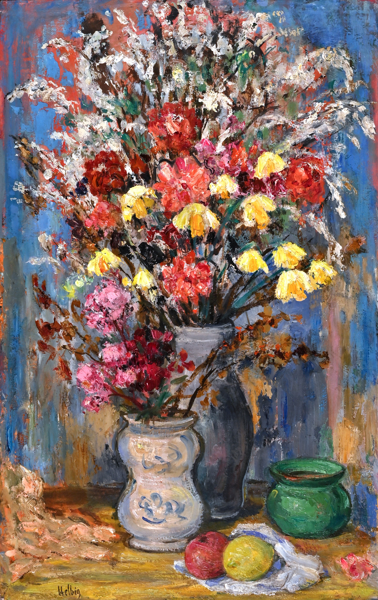 Walter Helbig, Frühlingsblumen