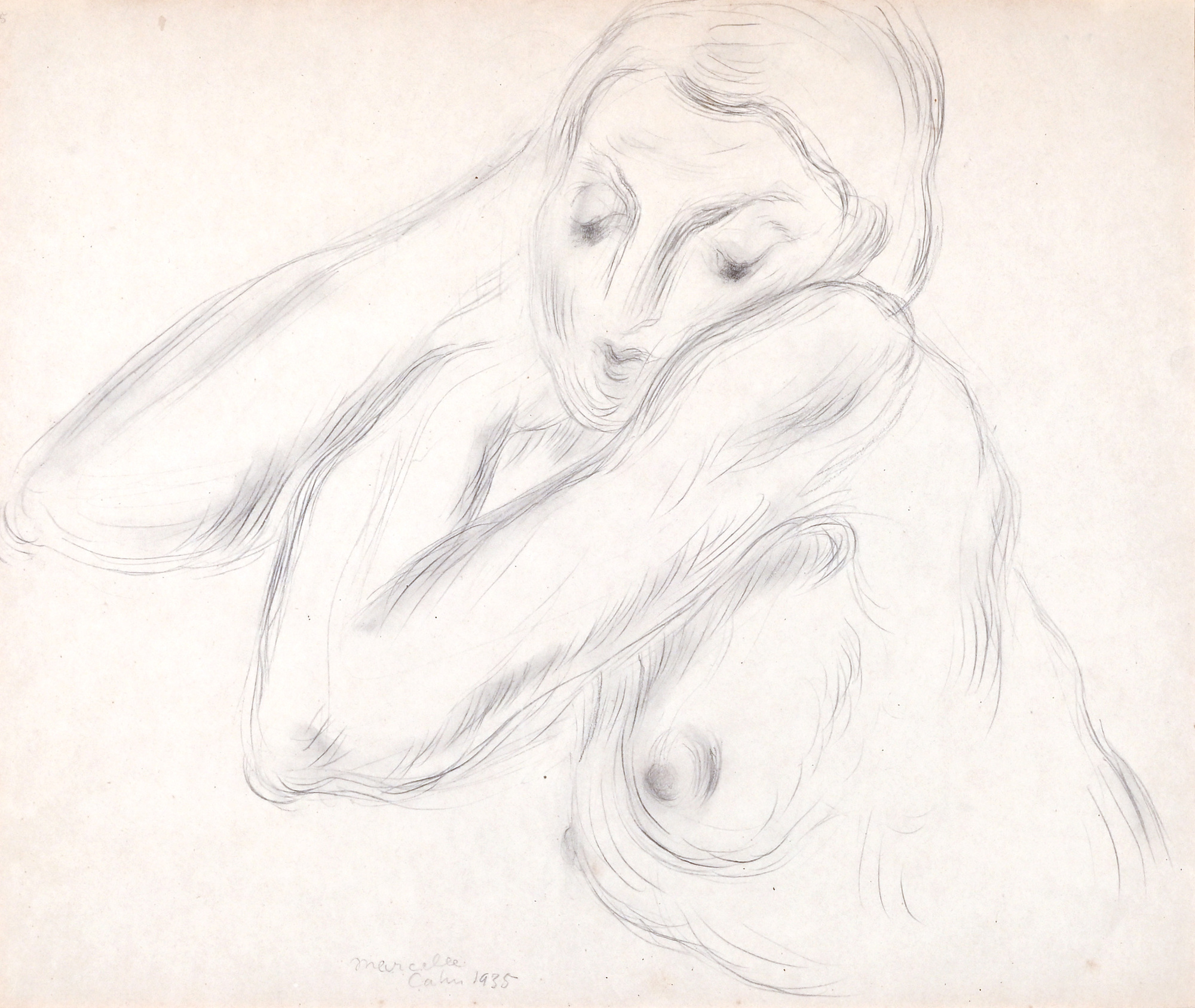 Marcelle Cahn, Buste de femme