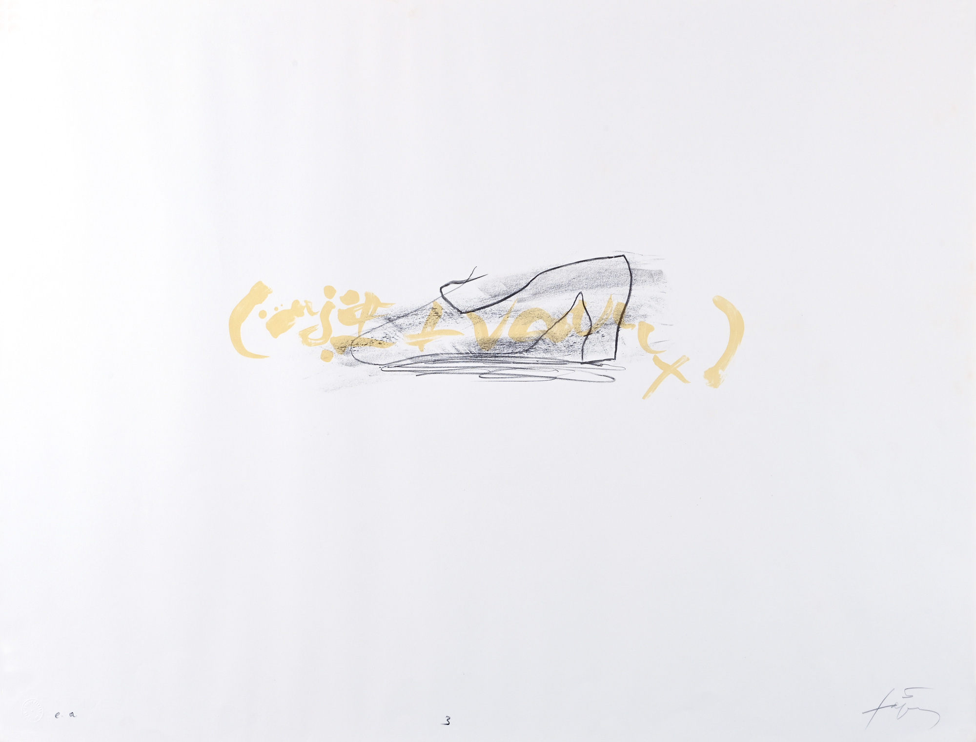 Antoni Tàpies, Blatt aus "Suite 63x90"