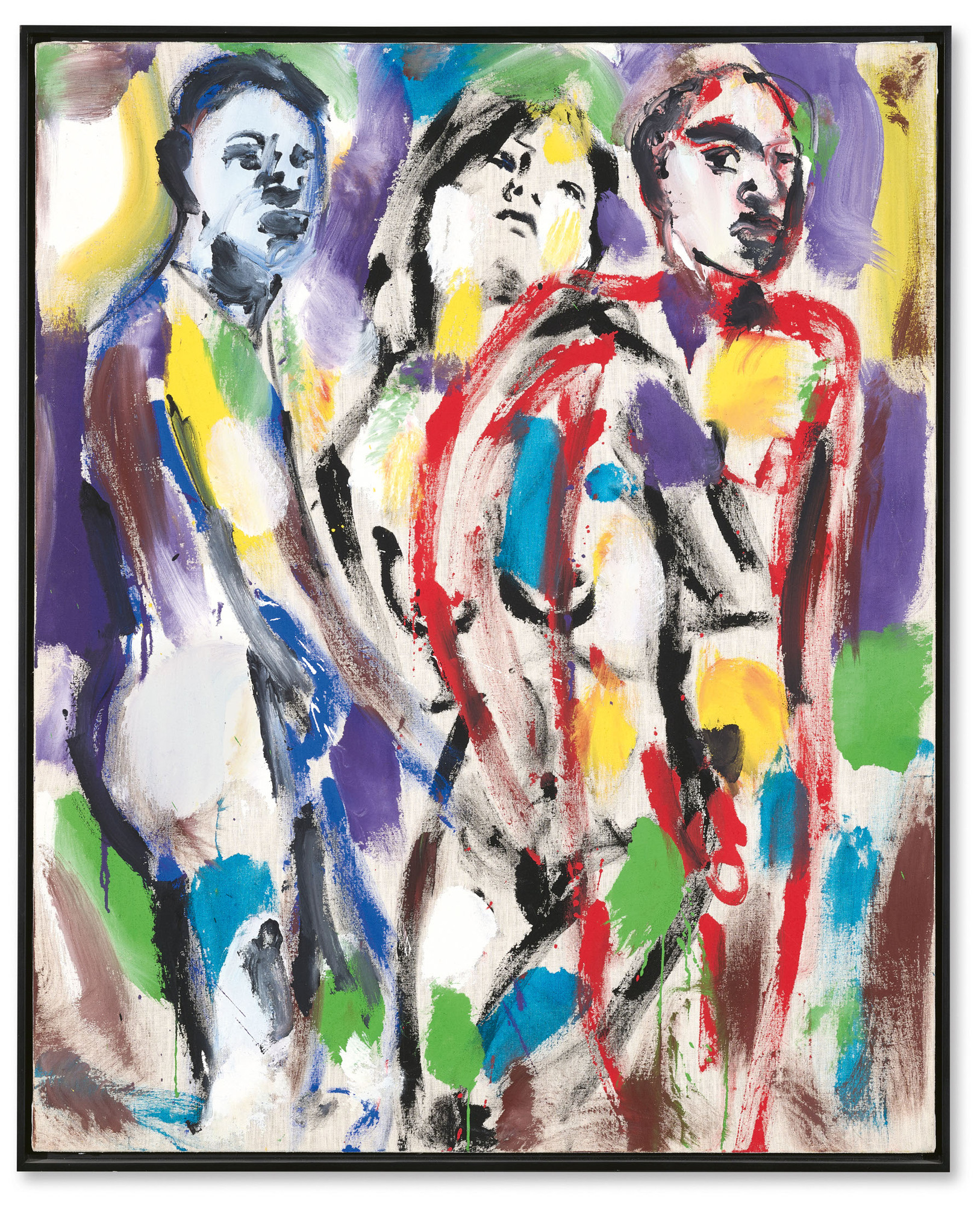 Luciano Castelli, Femme avec deux hommes