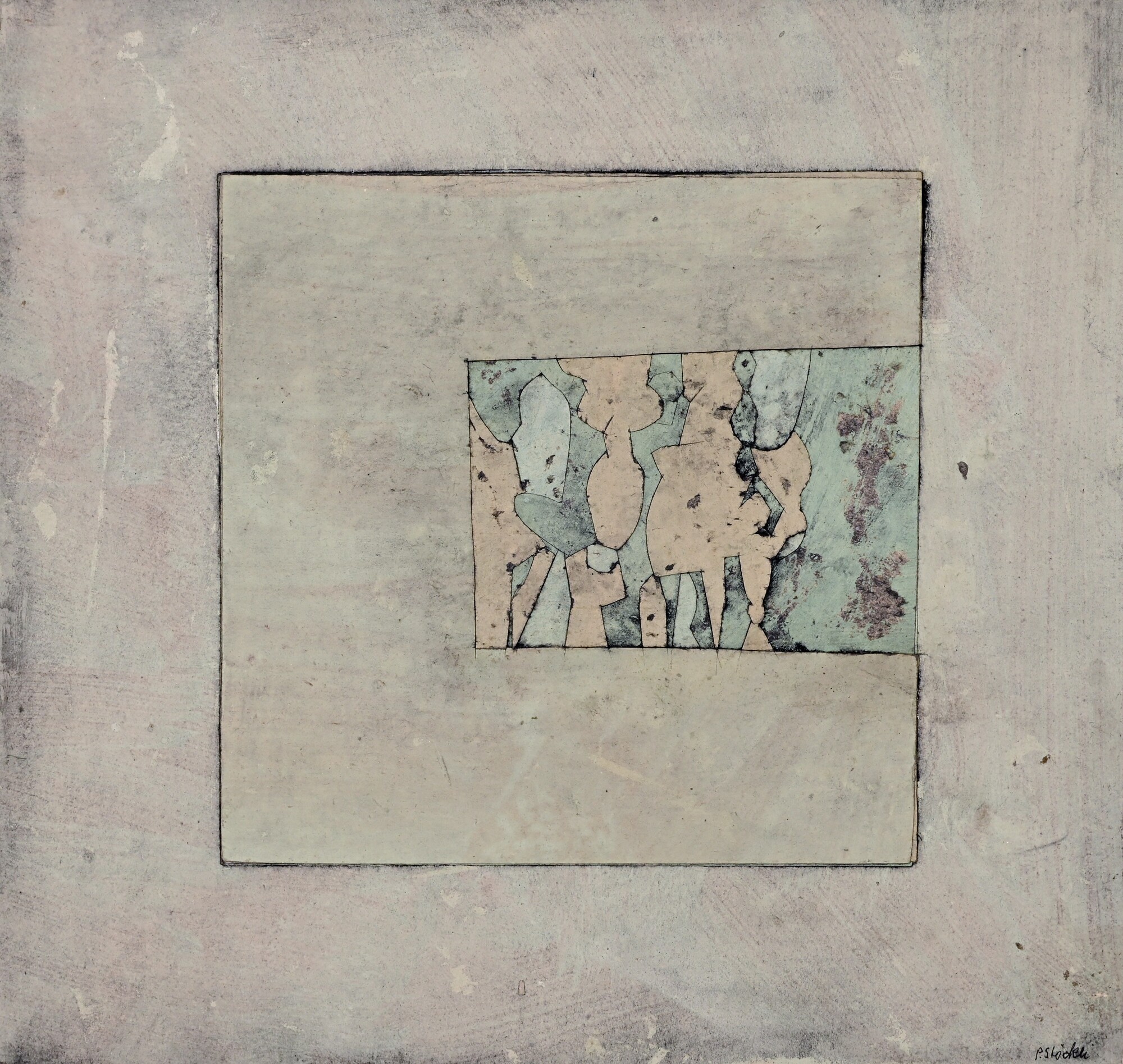 Paul Stöckli, 2 Blätter: Ohne Titel