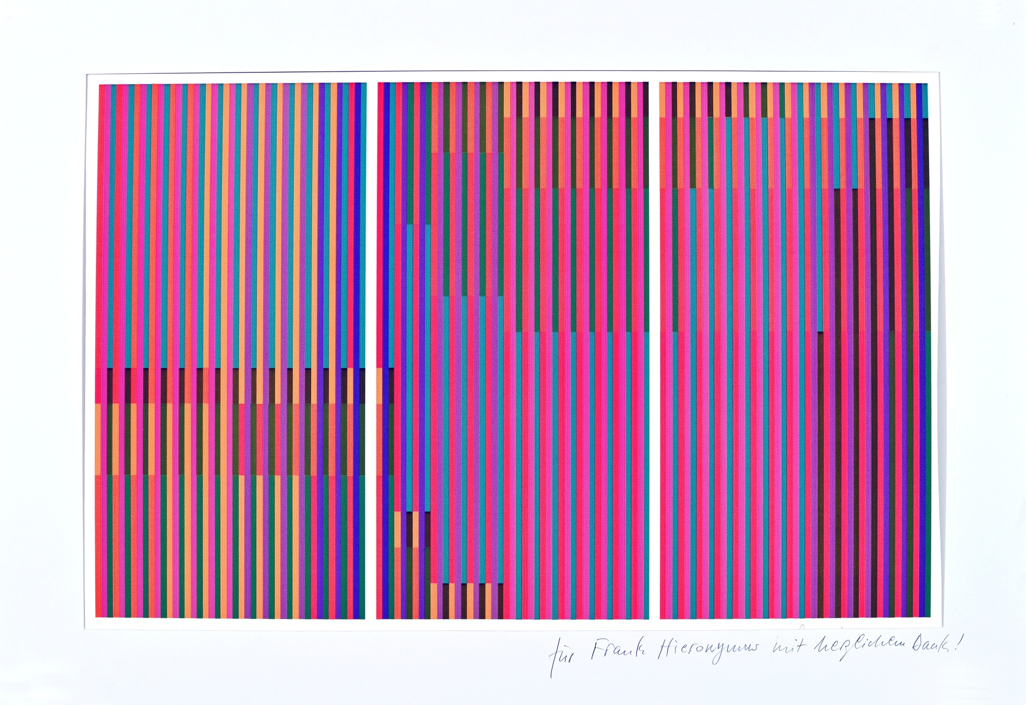 Karl Gerstner, Synchromie Monoprint