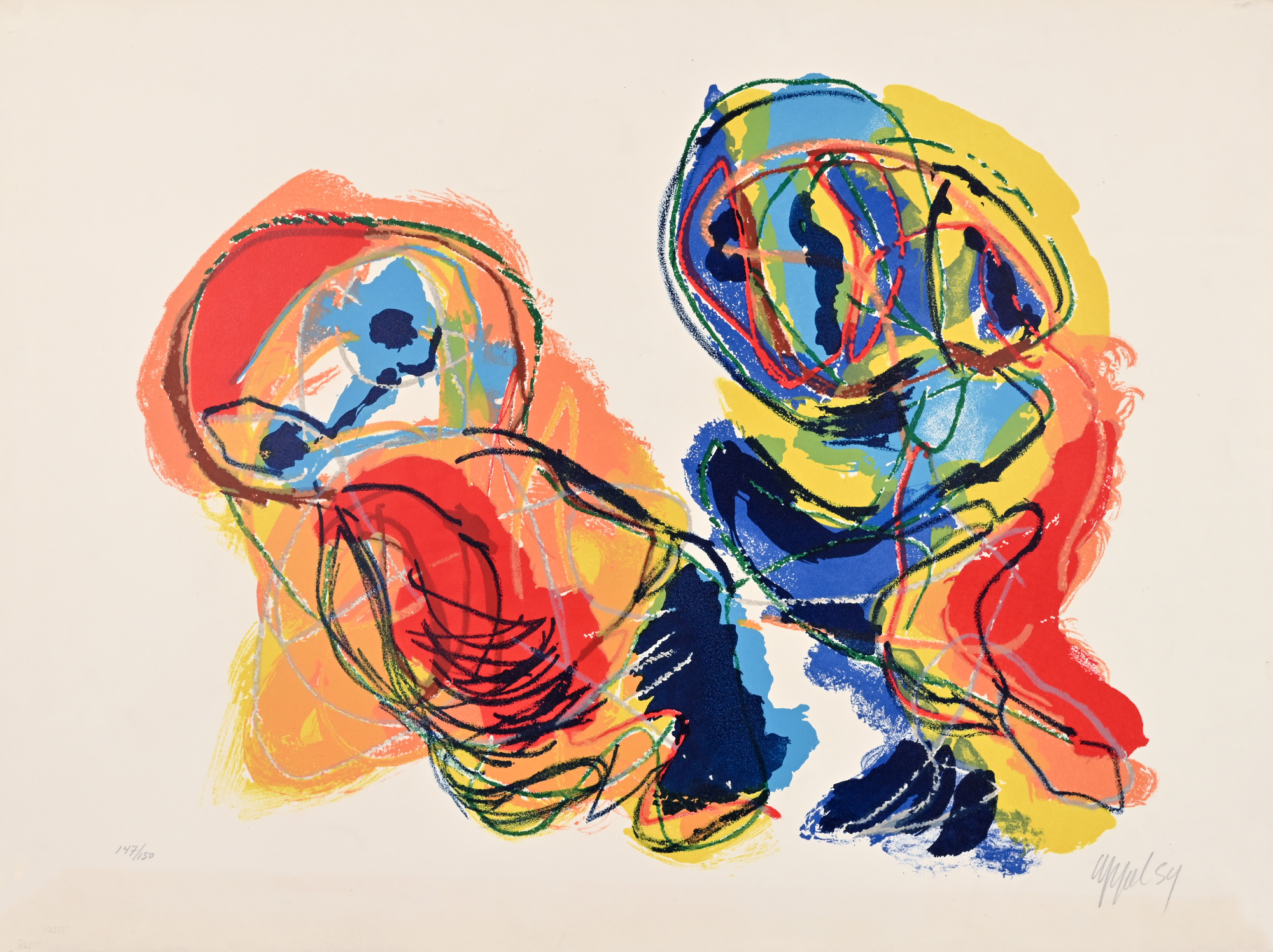 Karel Appel, Les Amoureux