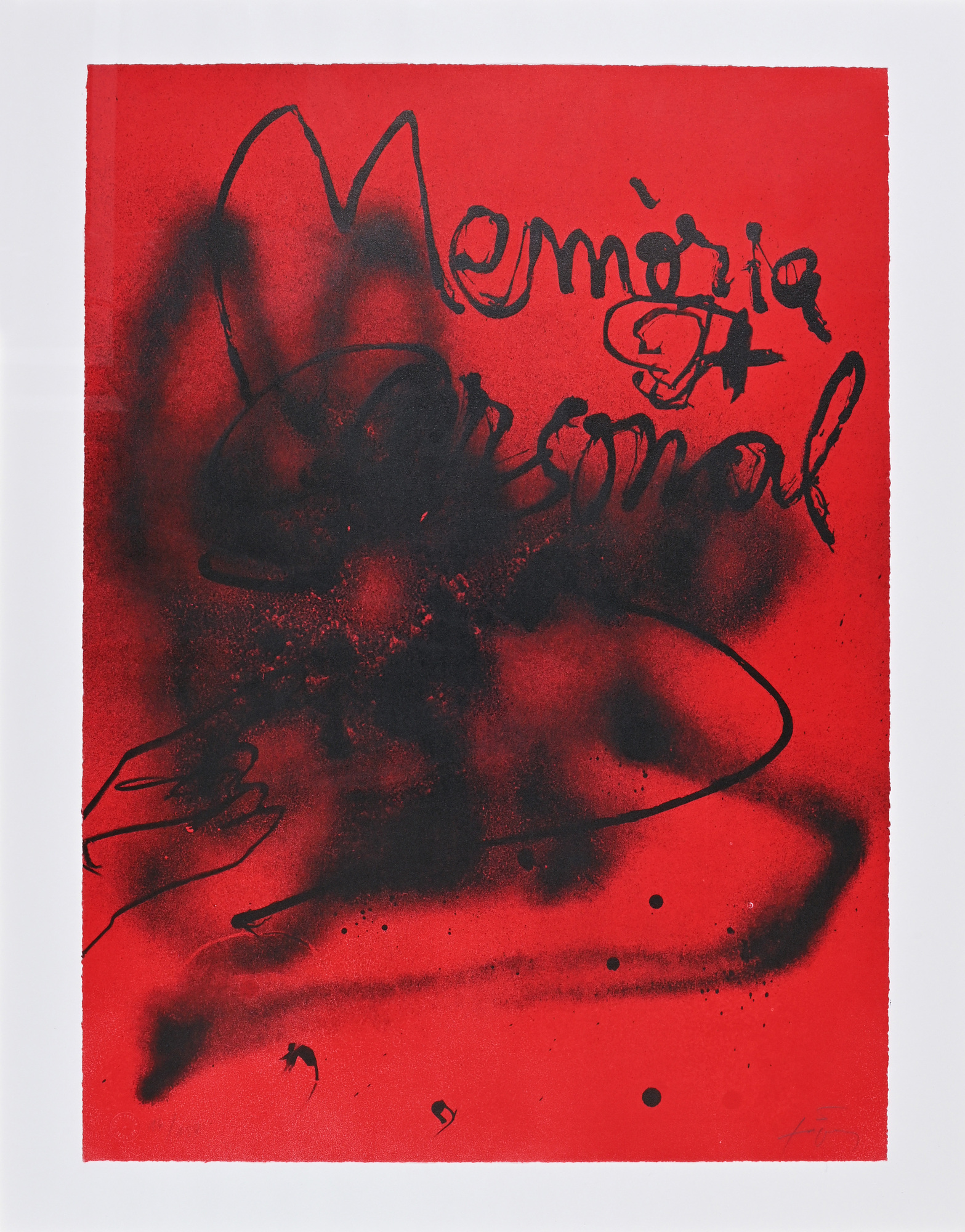 Antoni Tàpies, Memoria personal