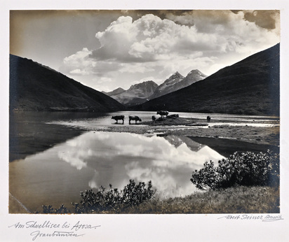 Am Schnellisee bei Arosa, Graubünden.