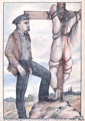 Sächsische Gotteslästerung + Trotzkys Frau