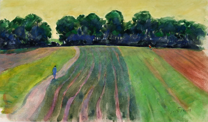 Reusslandschaft bei Zug