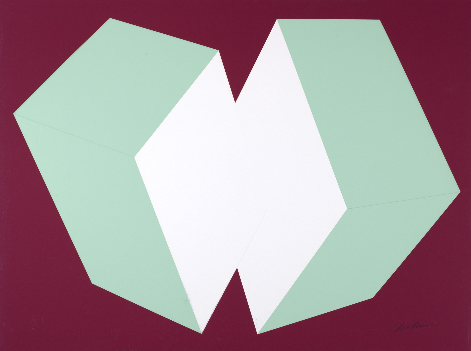 Charles Hinman, 8 Blätter: Ohne Titel