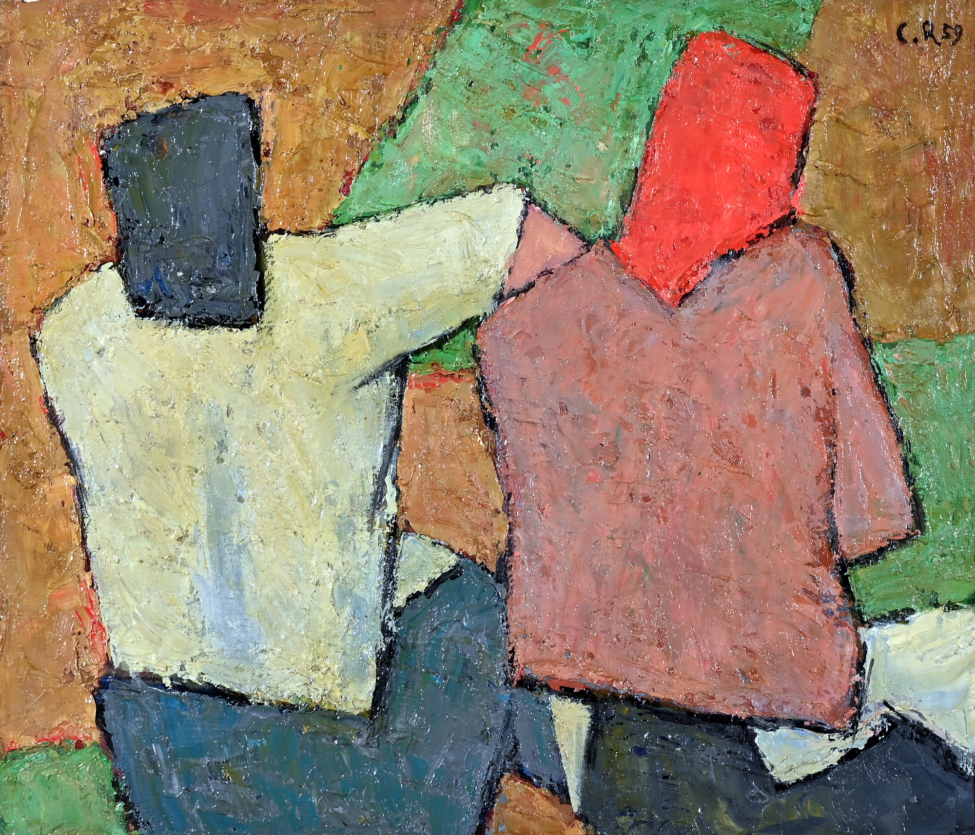 Carl Rösch, Zwei Frauen