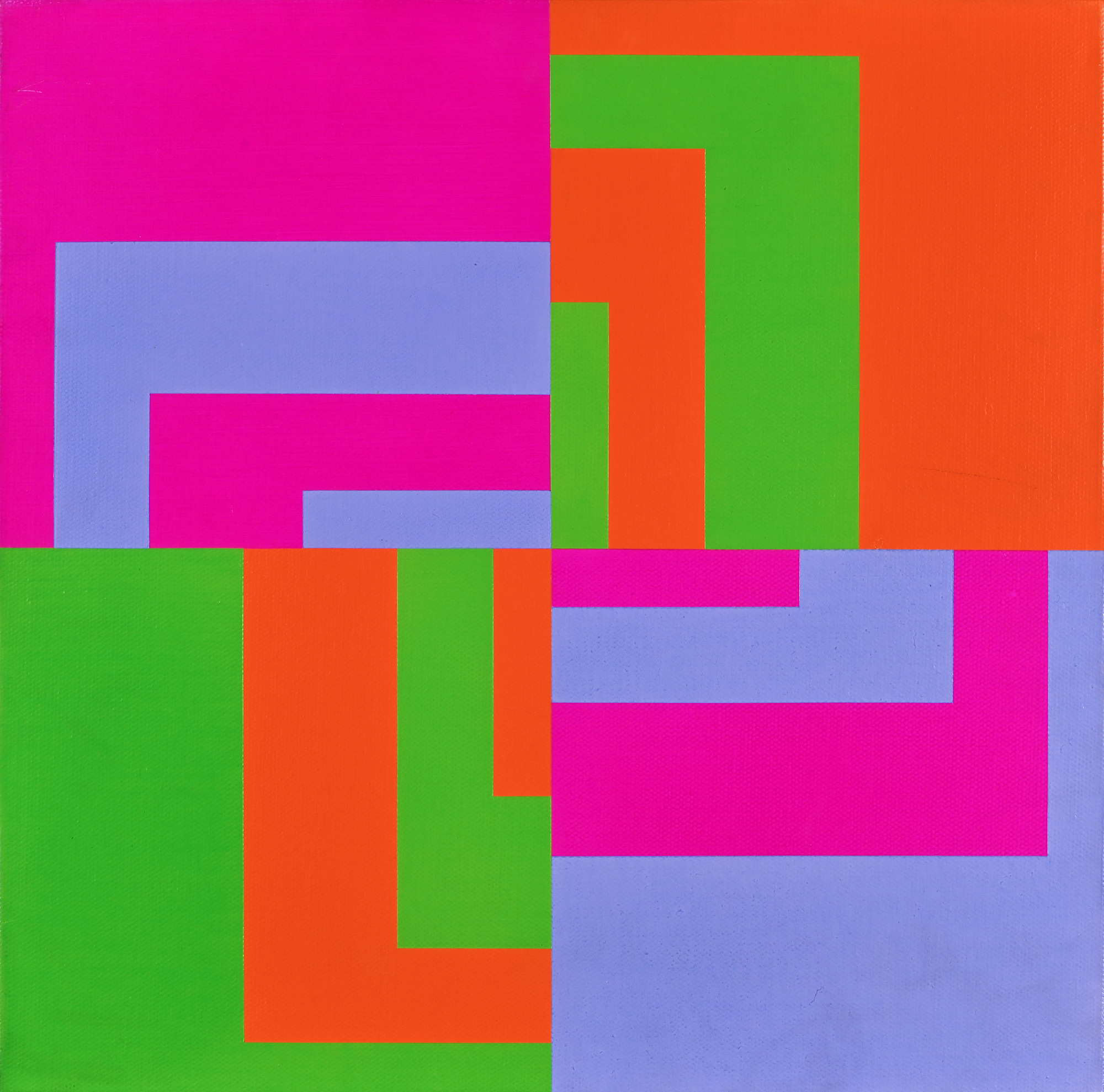 Carlo Vivarelli, 2 invers kombinierte Komplementfarbpaare