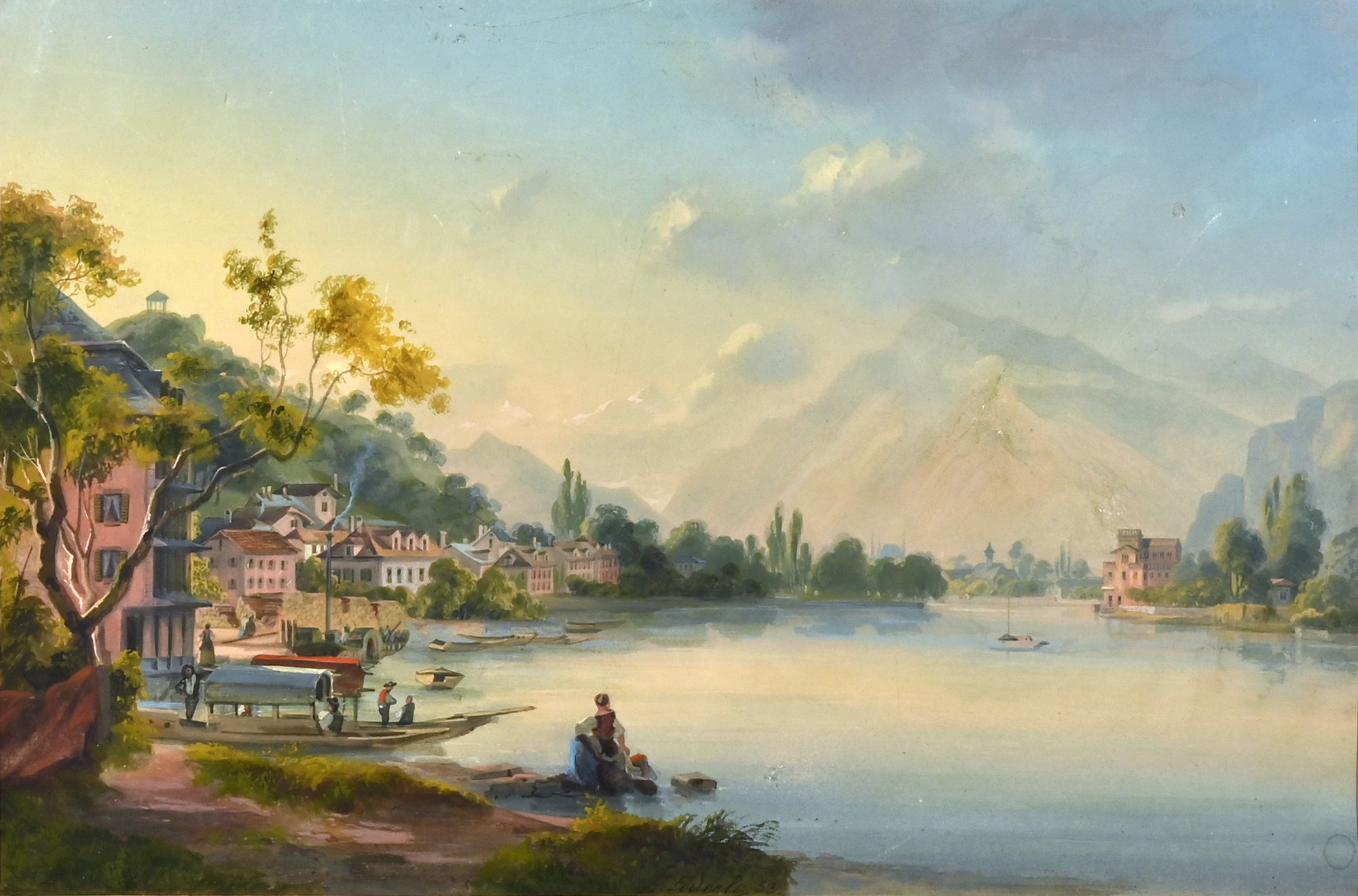 Egidius Federle, Landschaft