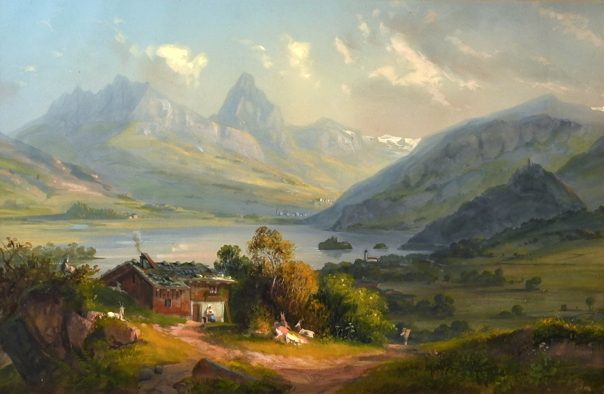 Egidius Federle, Landschaft