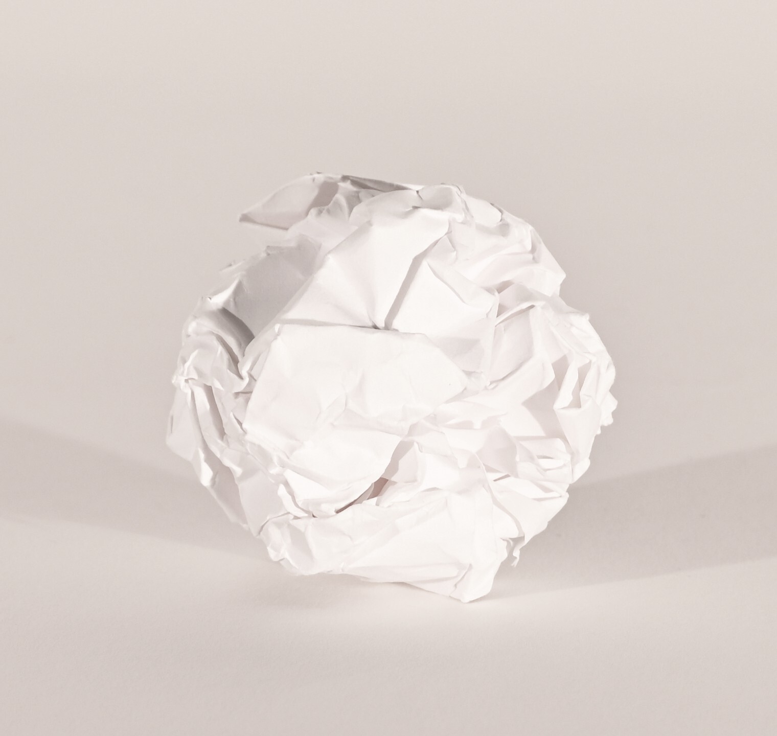 Martin Creed, Work No. 88 (A4 Sheet of paper crumpled into a ball)