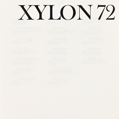 Kunstmappe. XYLON72