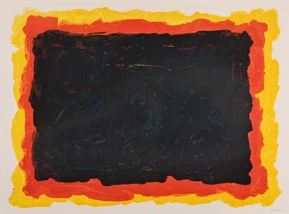 Irregular Red, Yellow and Blue Rectangles Superimposed, aus "Künstler gegen die Folter"