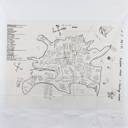 Fluxus Island in Decollage Ocean