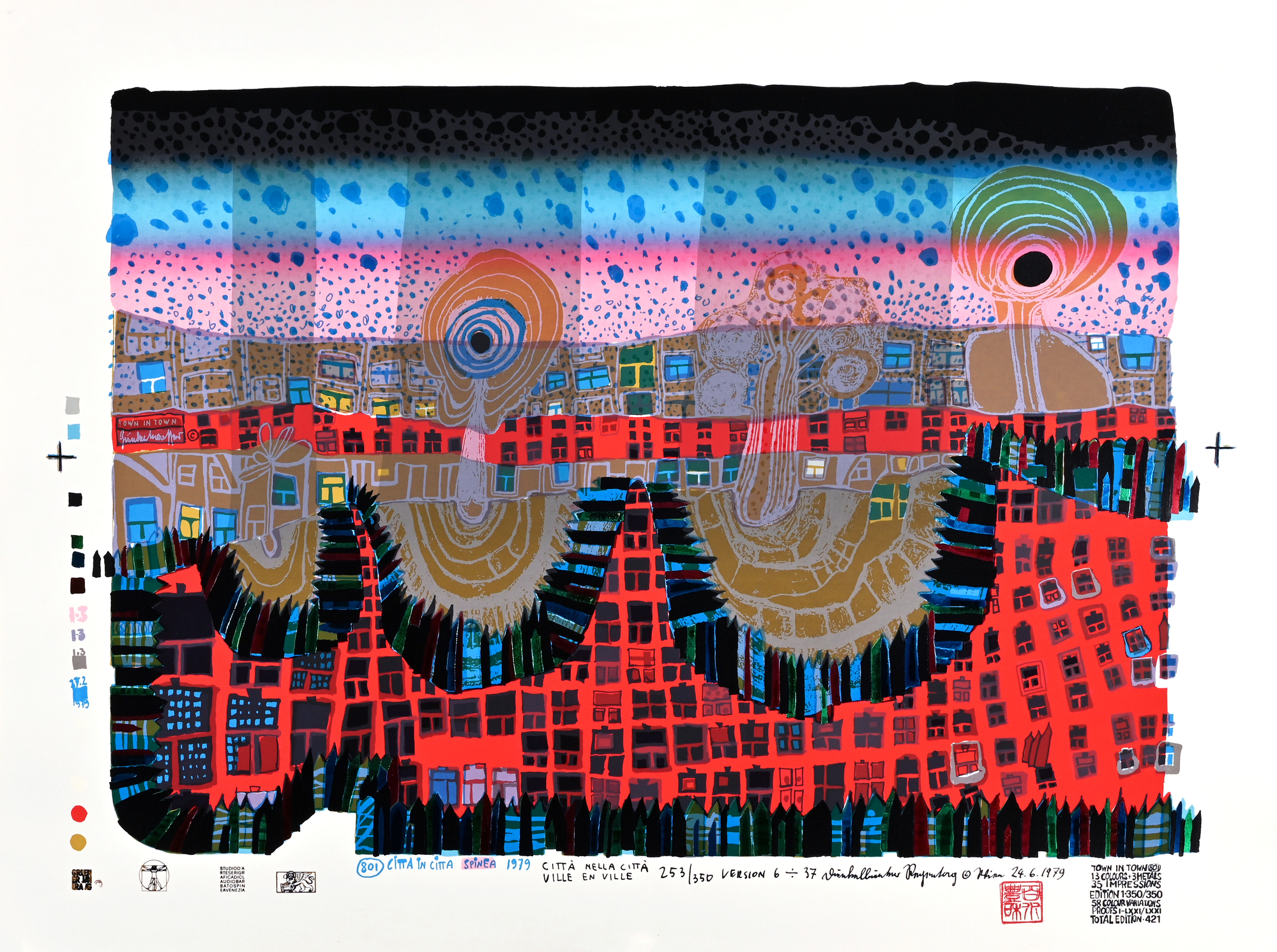 Friedensreich Hundertwasser, Città in Città