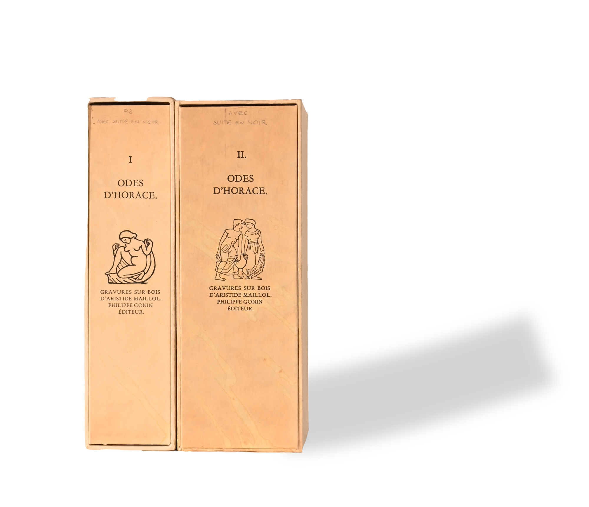 Aristide Maillol, Odes d'Horaces Bd. I. und II.
