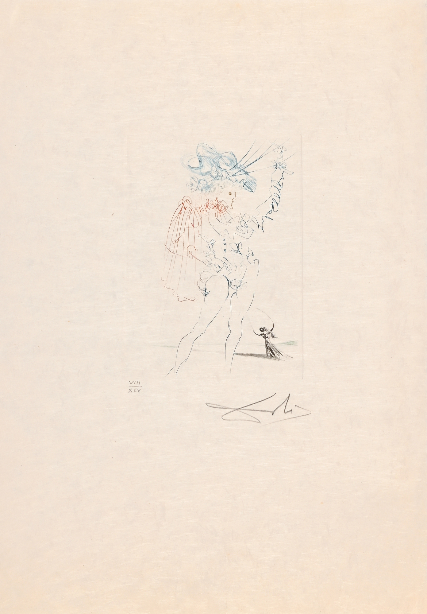 Salvador Dalí, Portfolio. Shakespeare I (Much Ado About Shakespeare)