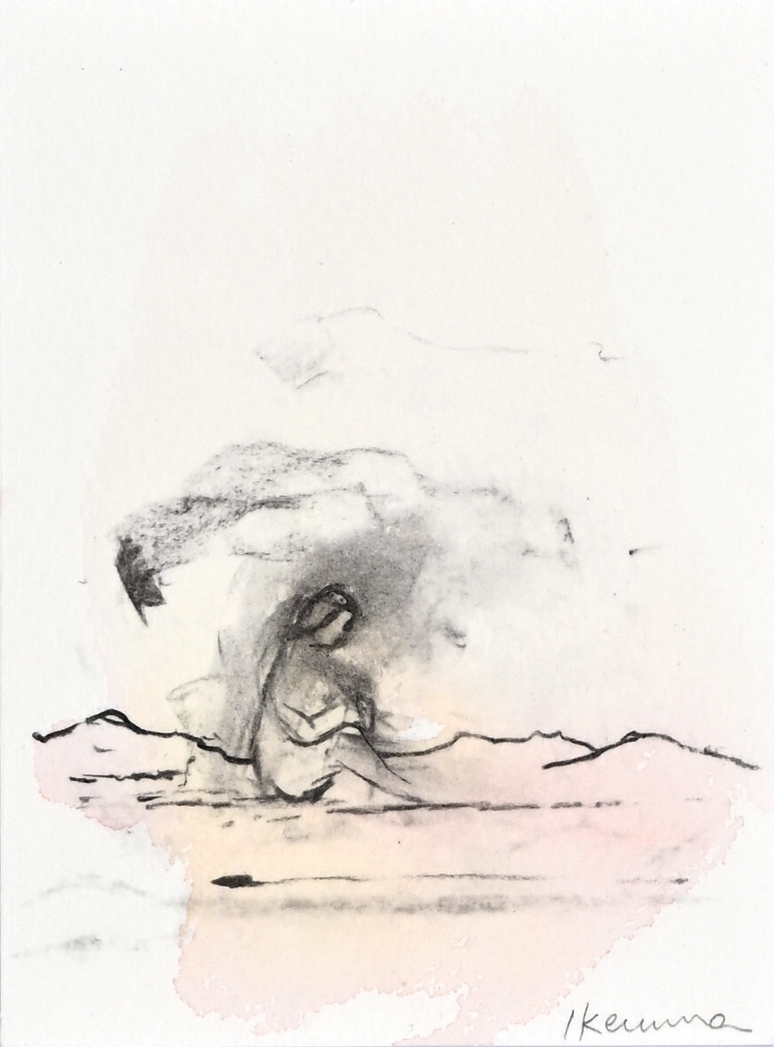 Leiko Ikemura, Ohne Titel (édition séparée N° 42)