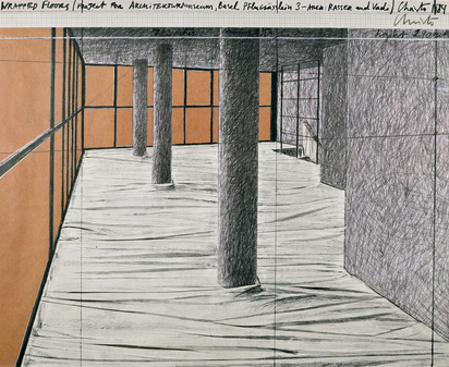 Wrapped Floors (Project for Architekturmuseum Basel)