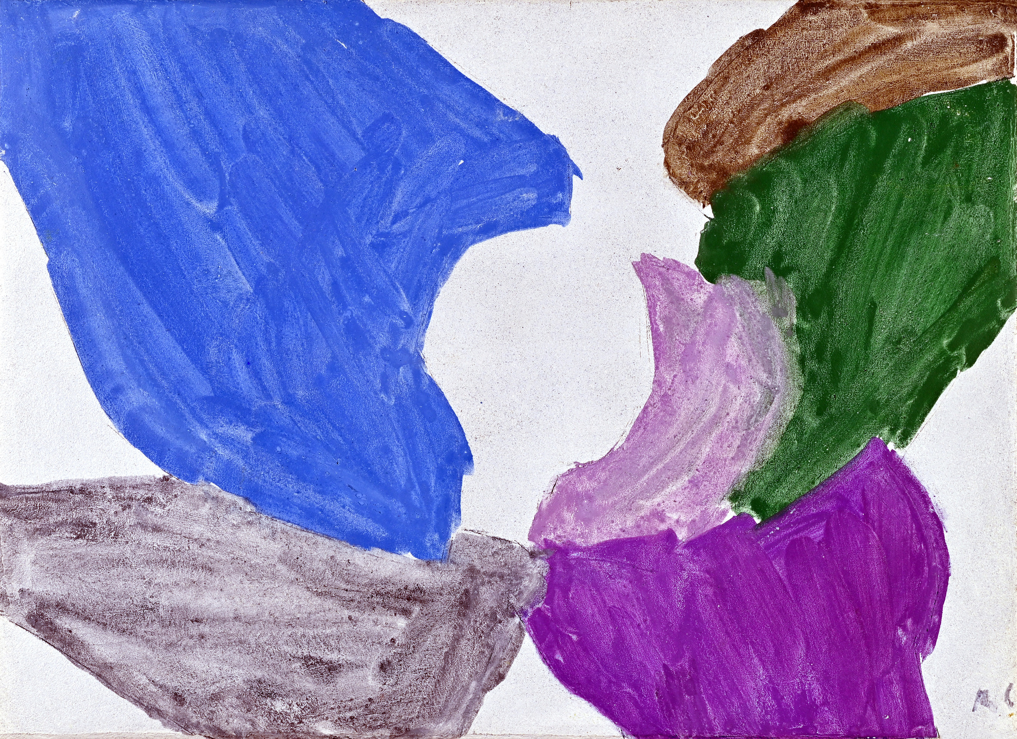 Roman Candio, 2 works: Untitled, 1965; Untitled