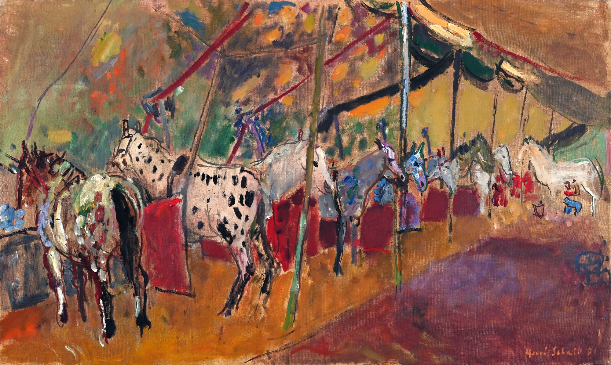 Henri Schmid, Circus