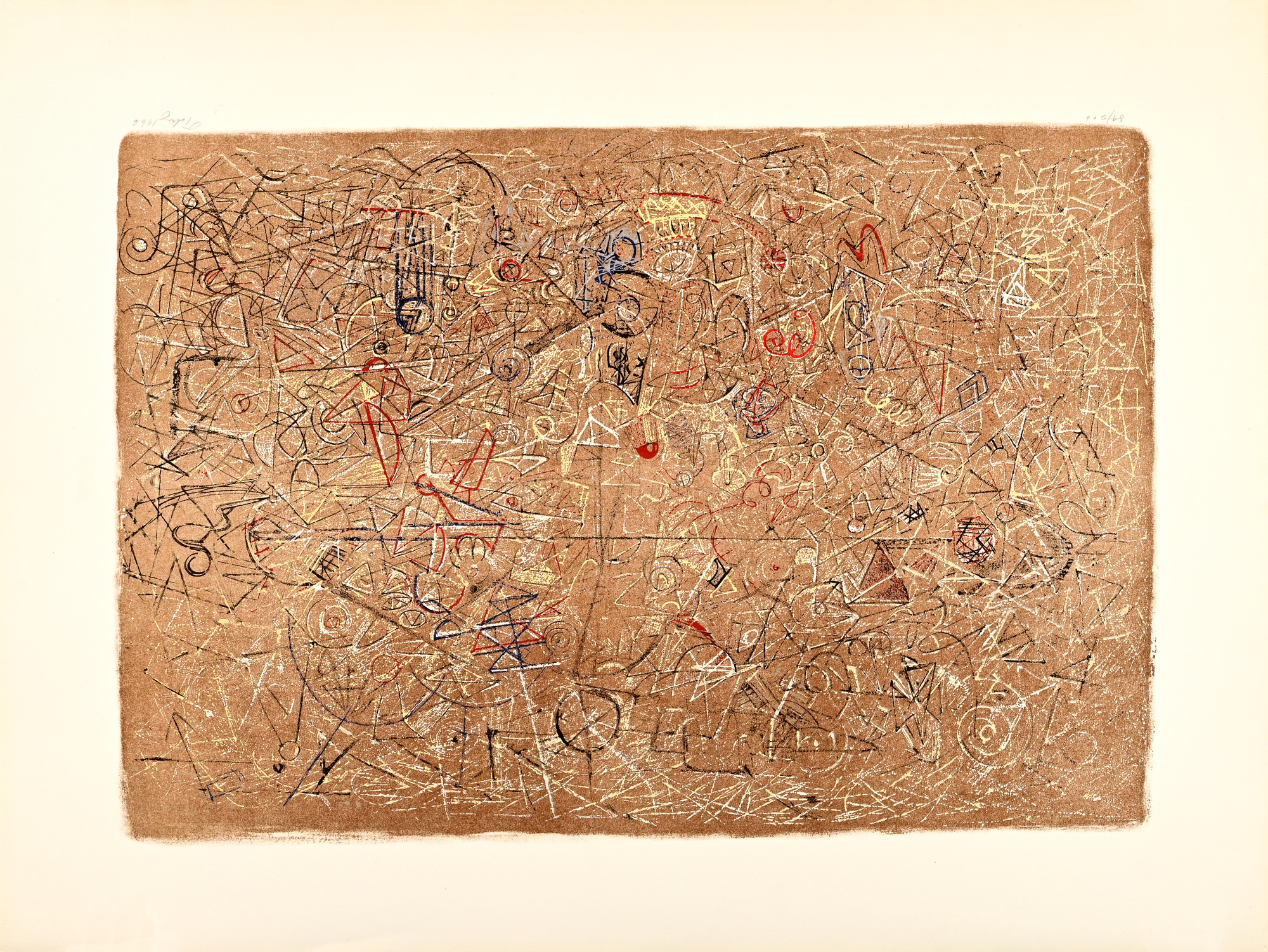 Mark Tobey, Flight over Forms