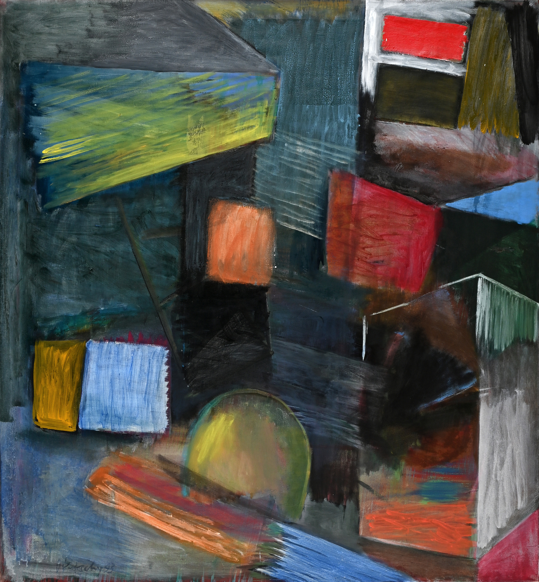 Peter Dietschy, In den Raum gebaut
