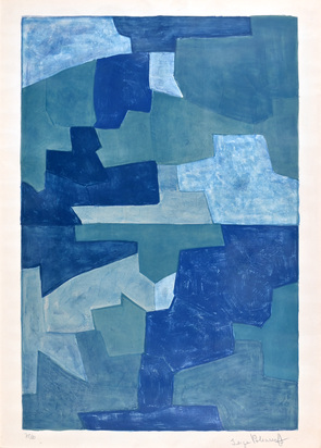 Composition bleue