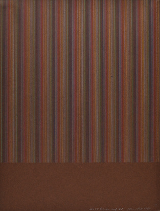 2 works: 16x20 Linien auf 1/2 Fläche; 10x25 Linien auf Q.F