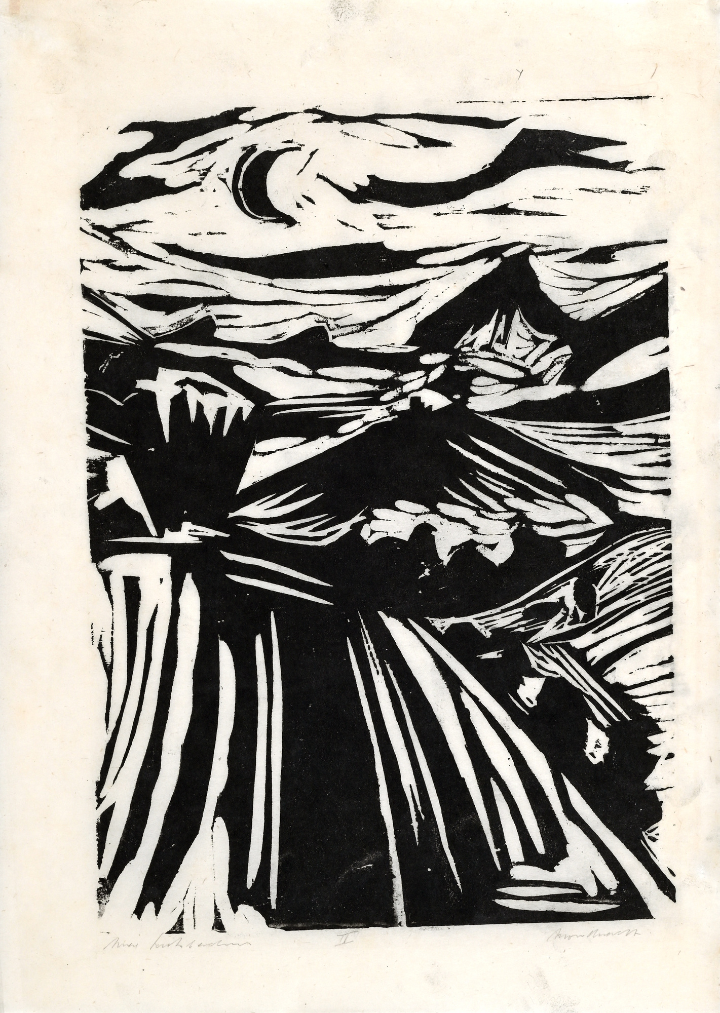 Max Sulzbachner, Diptychon. Mondnacht