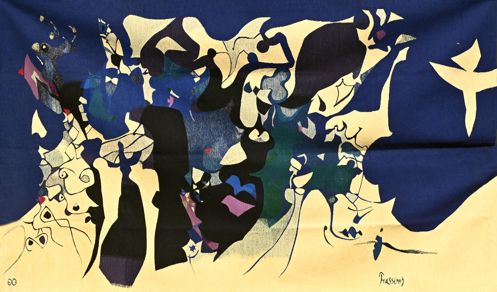 Mario Prassinos, La lune, l'oiseau, le jardin