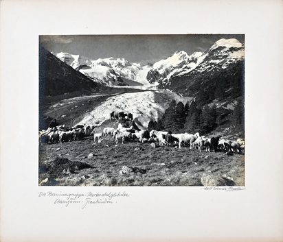 Die Berninagruppe - Morteratschgletscher, Oberengadin - Graubünden