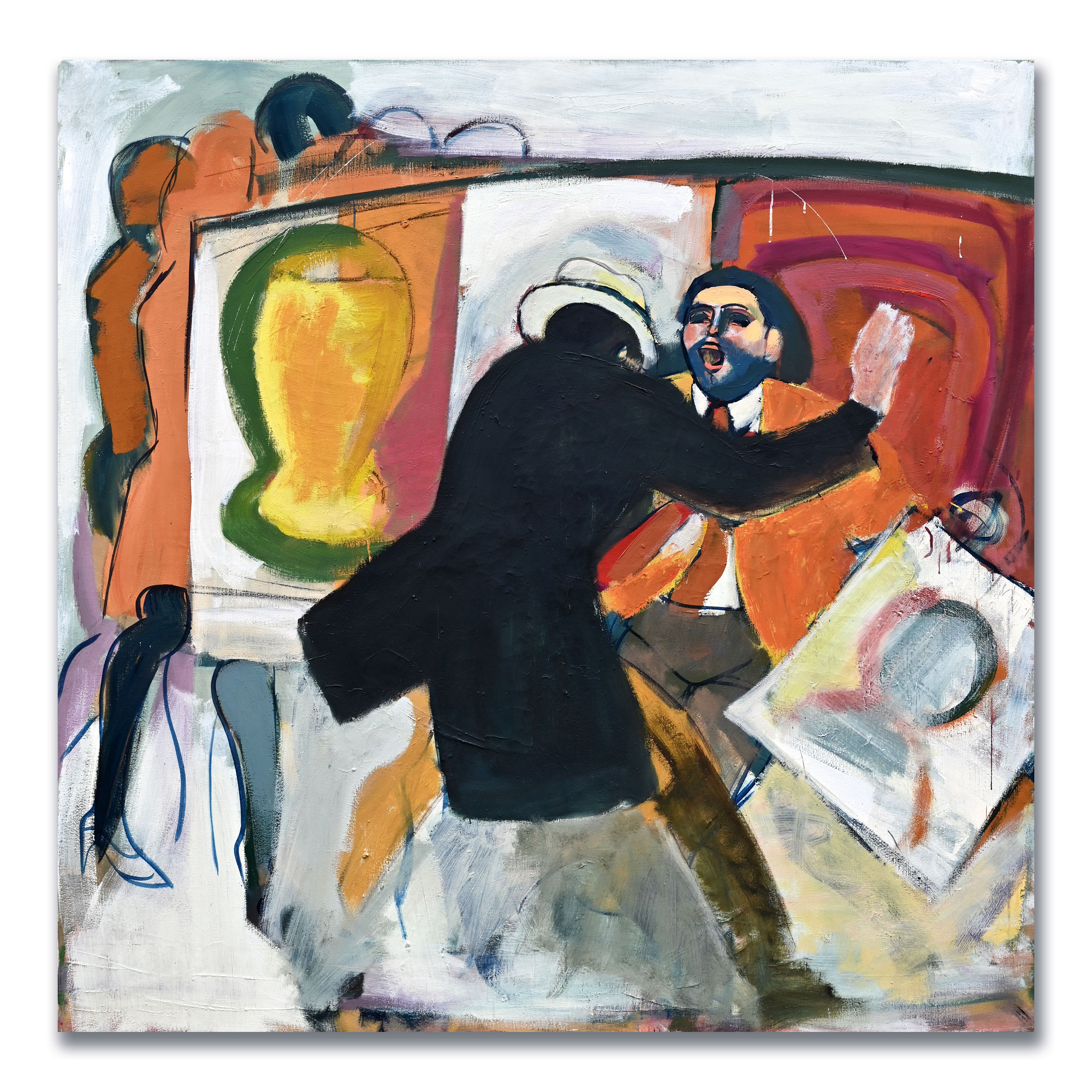 Mario Comensoli, Lo schiaffo (Die Ohrfeige)