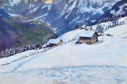 Winter in the mountains