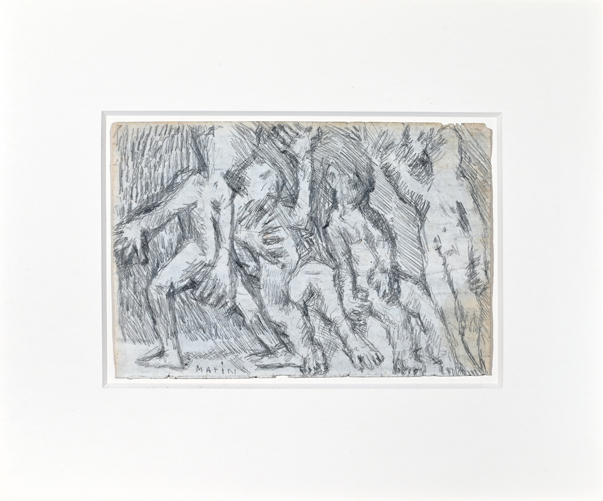 Louis Soutter, Recto/Verso: Matin; Tours et créneaux