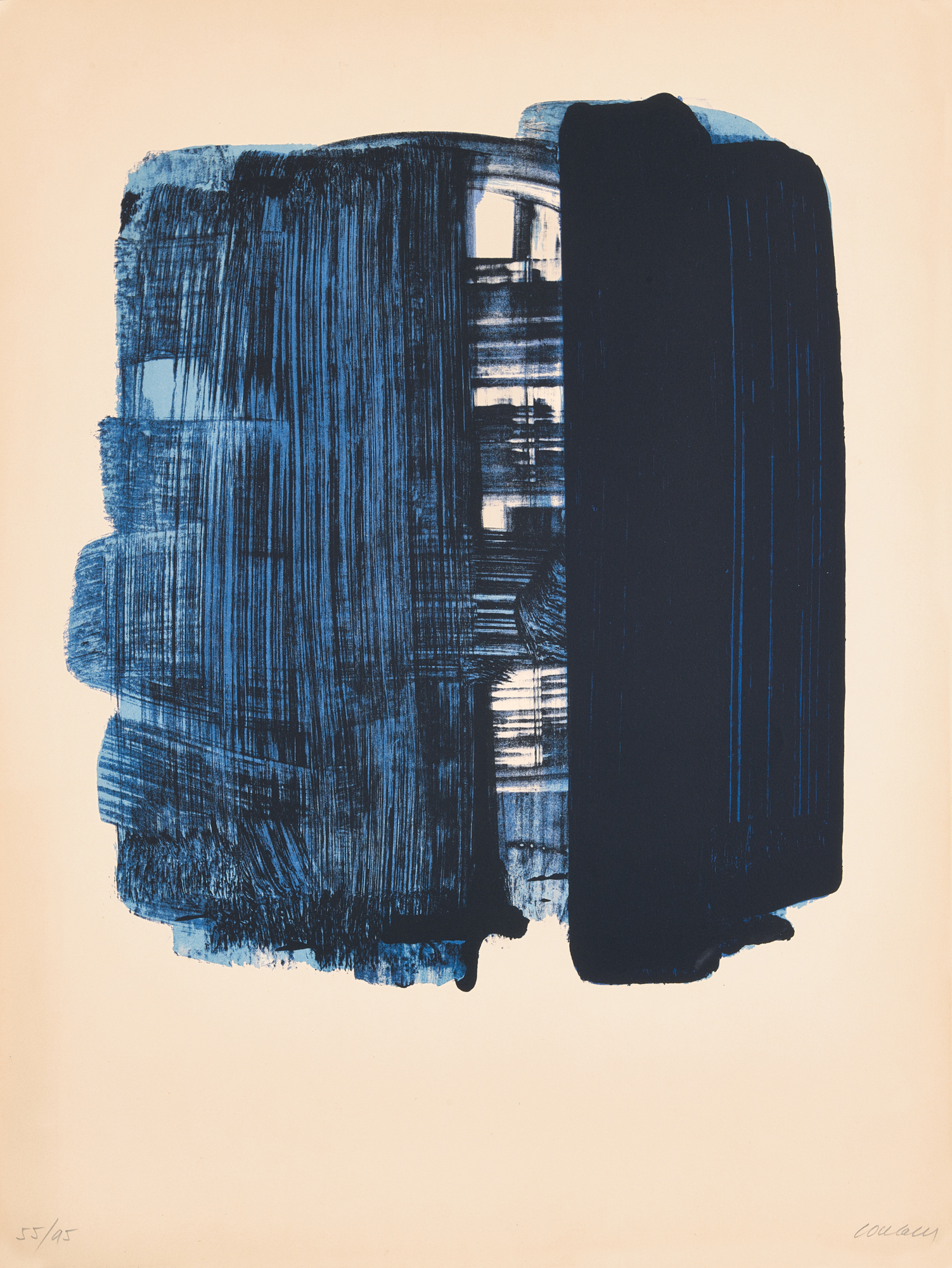 Pierre Soulages, Lithographie No. 33