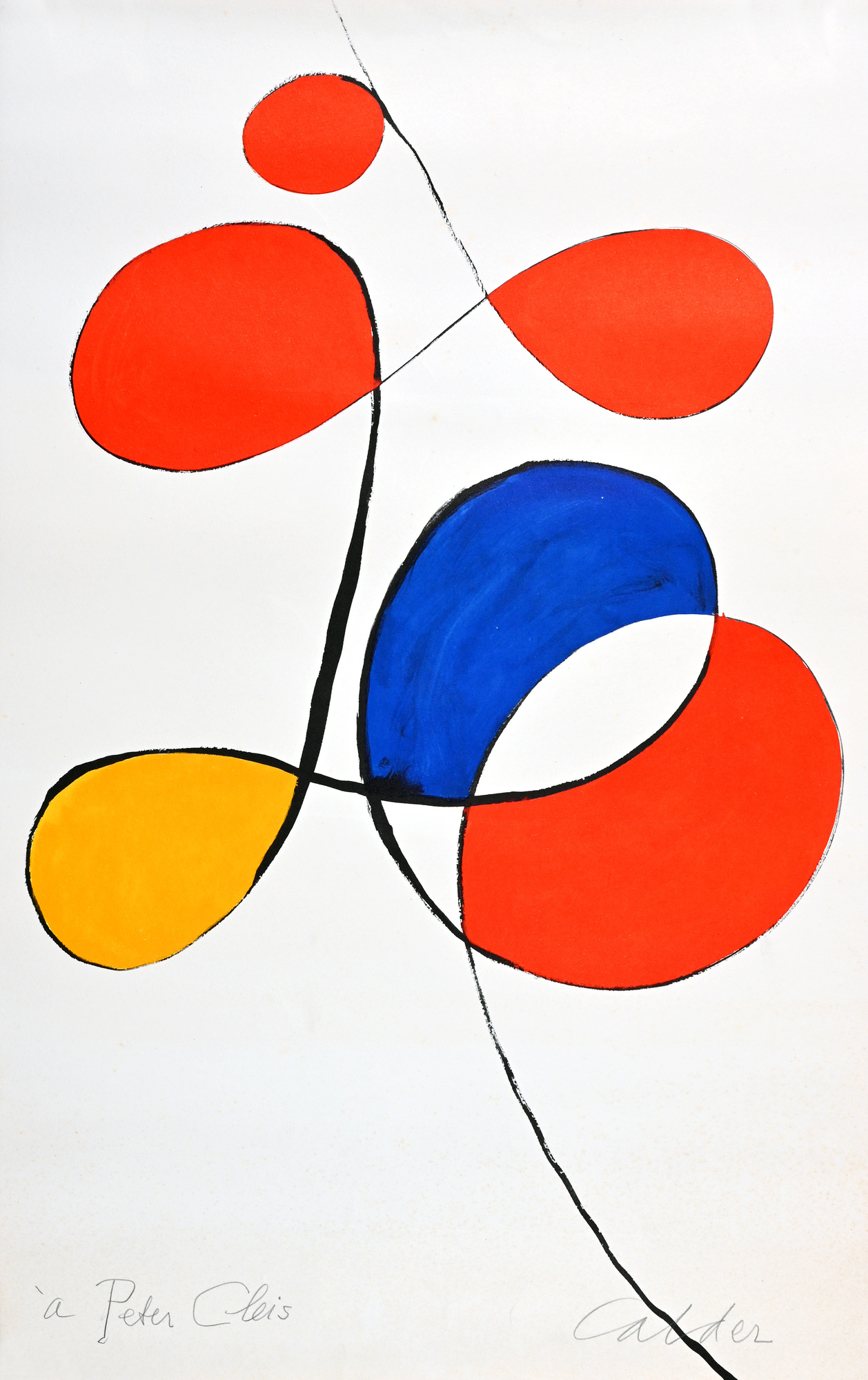 Alexander Calder, Red, Blue, Yellow