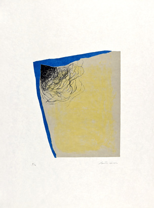 5 Blätter aus der Mappe "Ezra Pound. An Angle"