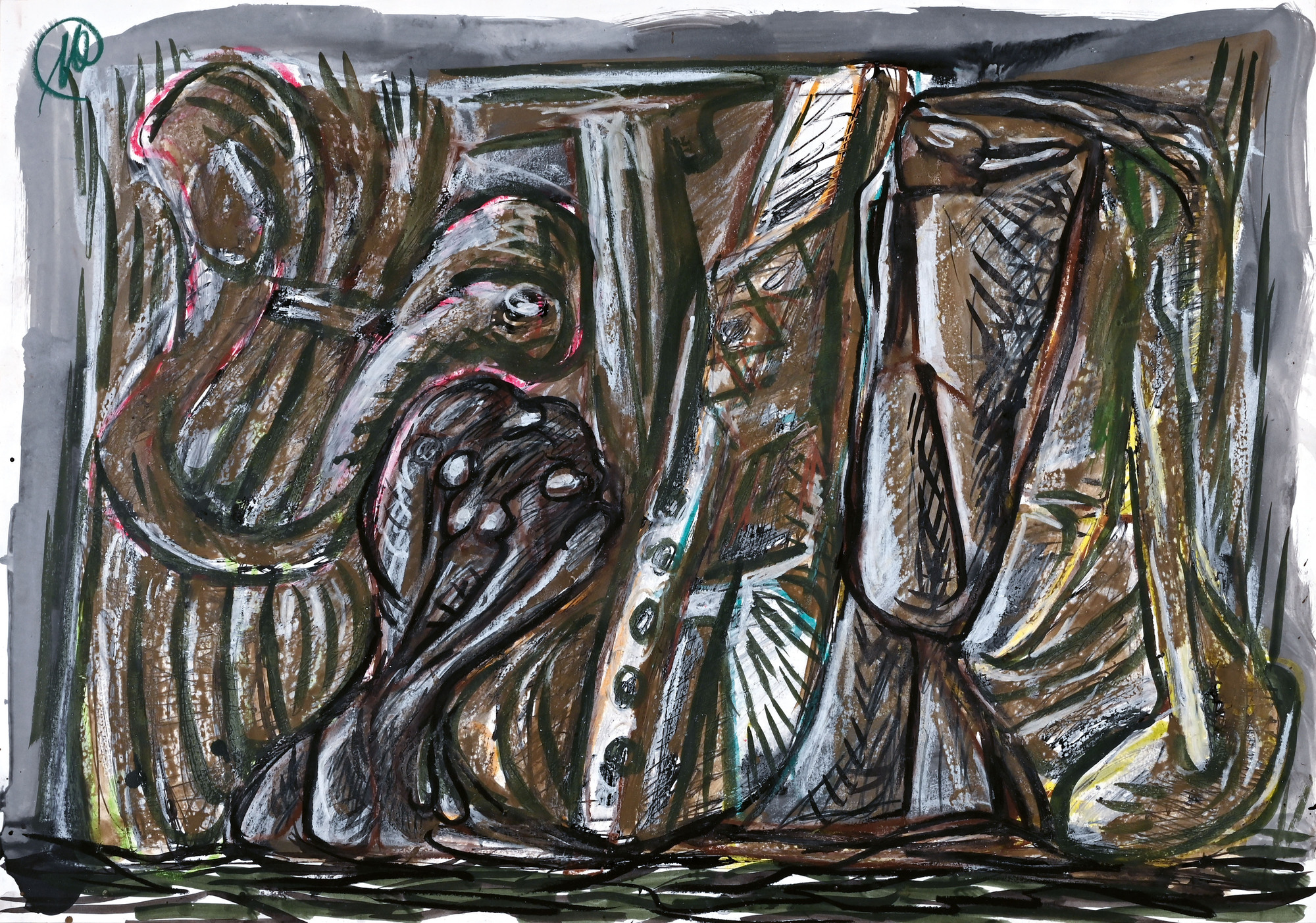 Markus Lüpertz, Untitled