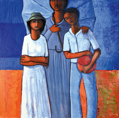Madre e hijos