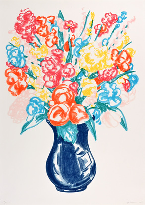 Ohne Titel (Vase of Flowers)